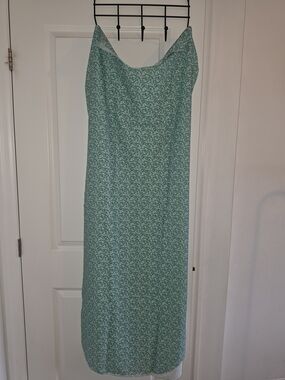 African Bubu- Green Pattern